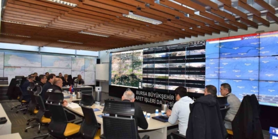 Bursa’da kışa hazırlık tatbikatı