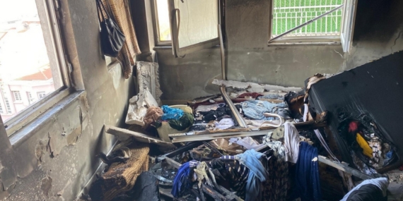 Bursa’da korkutan yangın