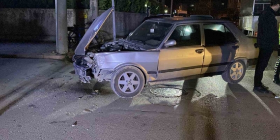 Bursa’da trafik kazası: 1 yaralı