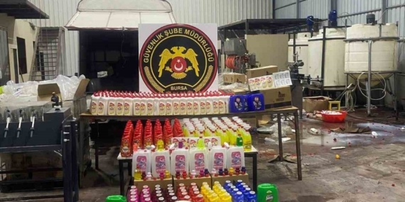 Bursa’da zehirli madde imalatı ve kaçak üretime büyük darbe: 6 gözaltı