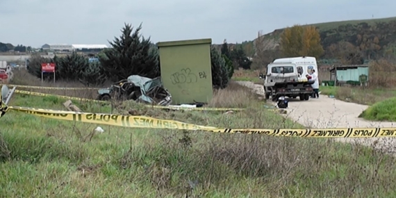 Büyükçekmece’de gece yaşanan kaza gündüz fark edildi: 2 ölü