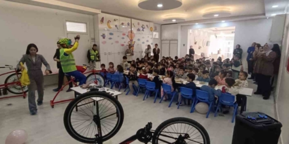 Büyükşehir, Avrupa Bisiklet Başkenti Konya’da anaokullarında bisiklet etkinlikleri başlattı