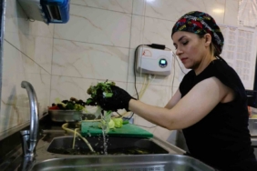 Büyükşehir EKDAĞ tesislerinde sebze ve meyveler ozonlu su ve gazla yıkanıyor