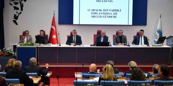 Büyükşehir yılın son meclis toplantısını gerçekleştirdi