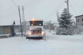 Büyükşehirden karla mücadele: 61 mahalle yolu ulaşıma açıldı