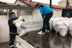 Büyükşehirden yakacak yardımı