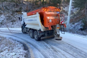 Büyükşehir’in karla mücadelesi başladı