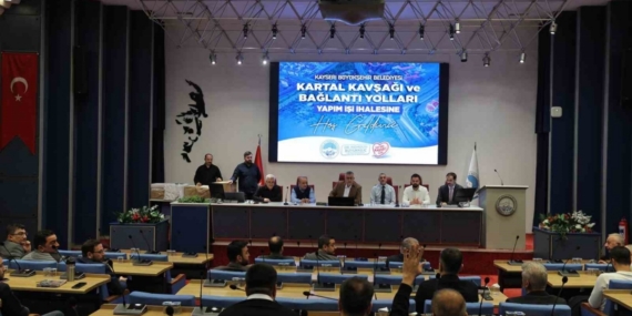 Büyükşehir’in Kartal Kavşağı ve Bağlantı Yolları Projesi’nde yapım ihalesi gerçekleştirildi