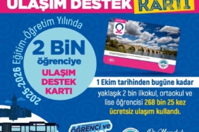 Büyükşehirin ulaşım desteğinden 2 bin öğrenci faydalanıyor