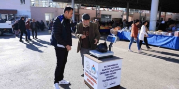 Çameli Belediyesinden ’güvenli terazi’ uygulaması