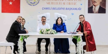 Çameli’de 2025 yılının son nikâhı kıyıldı