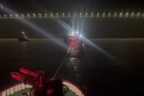 Çanakkale Boğazı’ndan geçen genel kargo gemisi makine arızası yaptı