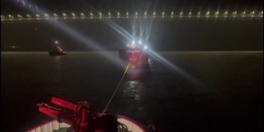 Çanakkale Boğazı’ndan geçen genel kargo gemisi makine arızası yaptı