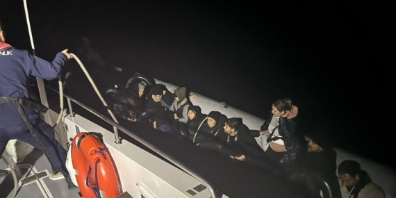 Çanakkale’de 34 kaçak göçmen yakalandı