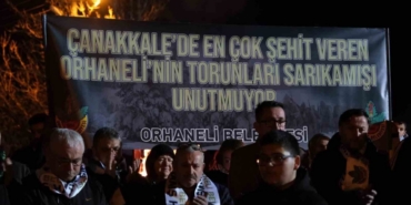 Çanakkale’de en çok şehit veren ilçe Orhaneli’nin torunları, Sarıkamış Şehitlerini andı
