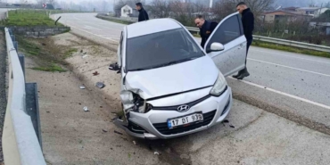 Çan’da trafik kazası: 1 yaralı