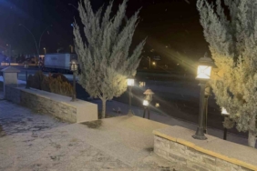 Çankırı’da kar yağışı etkili oluyor