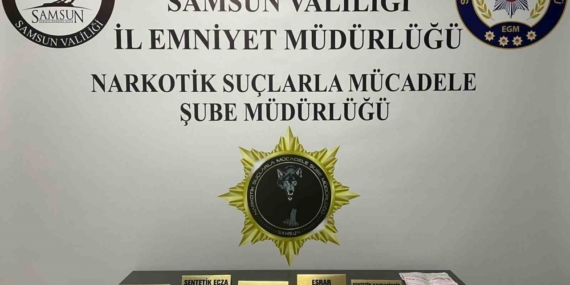 Çarşamba’da uyuşturucu operasyonu: 1 tutuklama