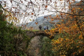 Çaybaşı Deresinde kartpostallık görüntüler