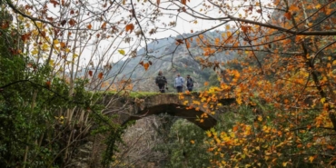 Çaybaşı Deresinde kartpostallık görüntüler