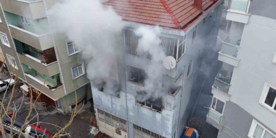 Çekmeköy’de mobilya atölyesinde çıkan yangın korkuttu: 3 katlı bina kullanılamaz hale geldi