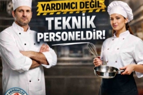 Çelebi; "Aşçılarımız yardımcı değil, teknik personeldir"