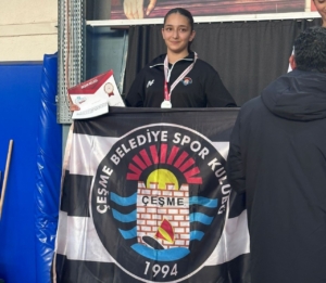 Çeşme Belediyespor’dan taekwondoda gururlandıran başarı