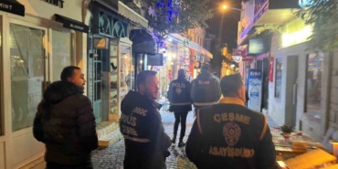 Çeşme’de yılbaşı önlemleri üst seviyeye çıkarıldı