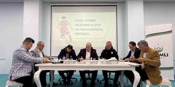 Çilimli’de eğitim ve spor için güç birliği protokolü