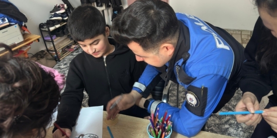 Cizre polisinden özel çocuklara anlamlı etkinlik