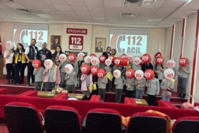 Çocuklara 112 farkındalığı  gezisi
