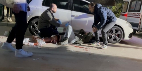 Çocukların önünde dehşet saçan şüpheli tutuklandı