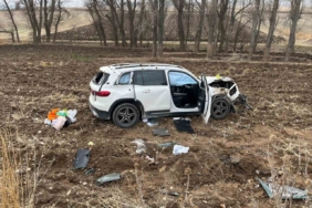 Çorum’da cip takla attı: 2 yaralı