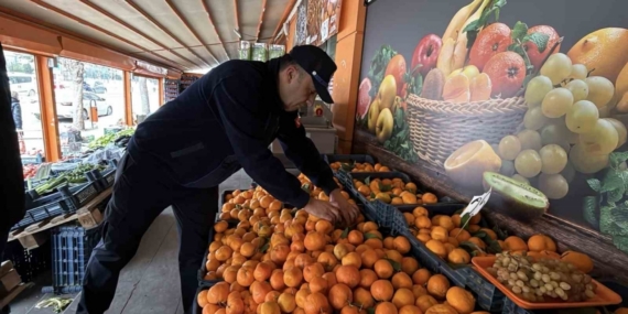 Çorum’da manav ve marketlere sıkı denetim: 105 işetme denetlendi