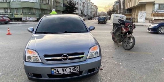 Çorum’da otomobil ile motosiklet çarpıştı: 1 yaralı