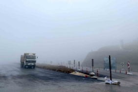 Çorum’da yoğun sis etkili oldu