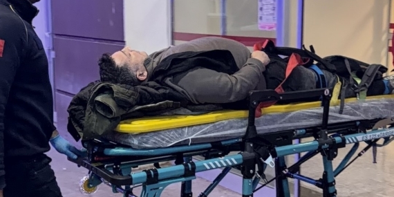 Çukura giren motosiklet devrildi: 1 yaralı