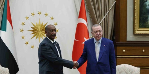 Cumhurbaşkanı Erdoğan, Sudan Egemenlik Konseyi Başkanı el Burhan ile görüştü
