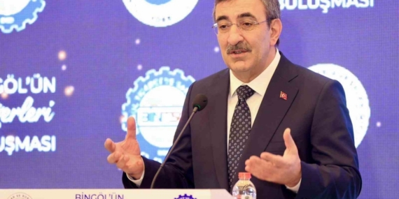 Cumhurbaşkanı Yardımcısı Yılmaz: "Savaşların, çatışmaların, belirsizliklerin ortasında büyümeye devam eden bir Türkiye var"