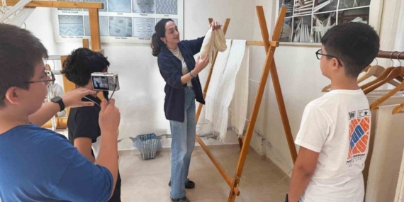 Dastar dokumacılığı, öğrencilerin dijital dokunuşuyla geleceğe taşındı