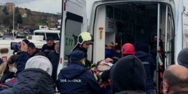 Denizde çırpınan vatandaş sahil güvenlik ekiplerince kurtarıldı