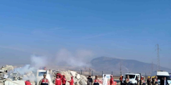 Denizli’de 5.6 büyüklüğünde deprem senaryosu tatbikatı