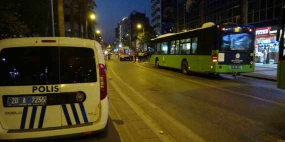 Denizli’de halk otobüsünün ezdiği yaşlı adam kurtarılamadı