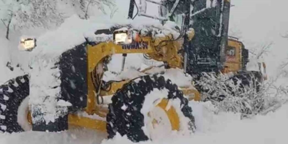 Devrek’te 45 köy yolu kar nedeniyle ulaşıma kapandı