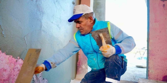 Didim’de Özel Çocuklar Oyun Evi Projesi’nde çalışmalar tüm hızıyla devam ediyor