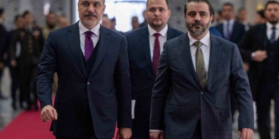 Dışişleri Bakanı Fidan, Milli Savunma Bakanı Güler ve MİT Başkanı Kalın, Suriye Devlet Başkanı eş-Şara ile görüştü