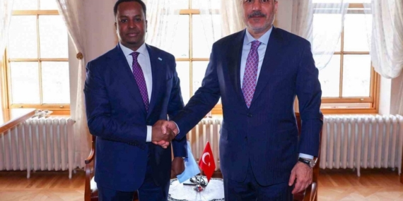 Dışişleri Bakanı Fidan Somalili mevkidaşı Ali ile görüştü