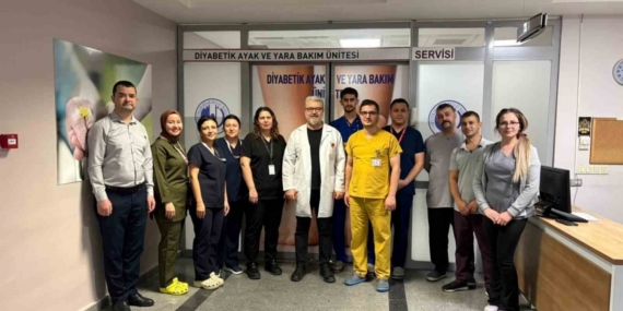Diyabetik Ayak ve Yara Bakım Servisi 4 yıldır şifa dağıtıyor