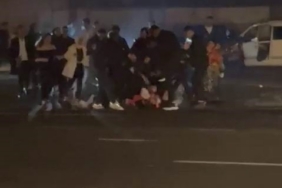 Diyarbakır’da düğün sonrası kavga: Damat, yerde yatan şahsa siper oldu