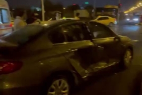 Diyarbakır’da iki otomobil çarpıştı: 2 yaralı